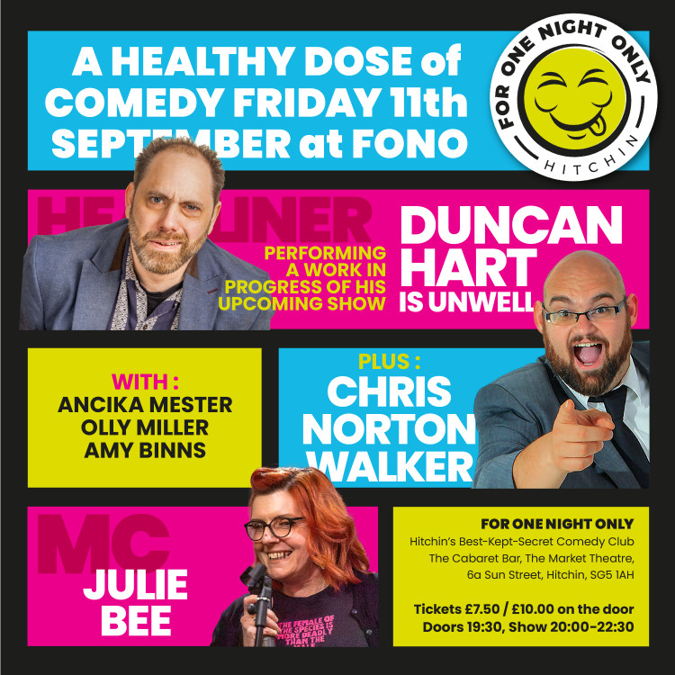 For One Night Only - Hitchin : September 2026
