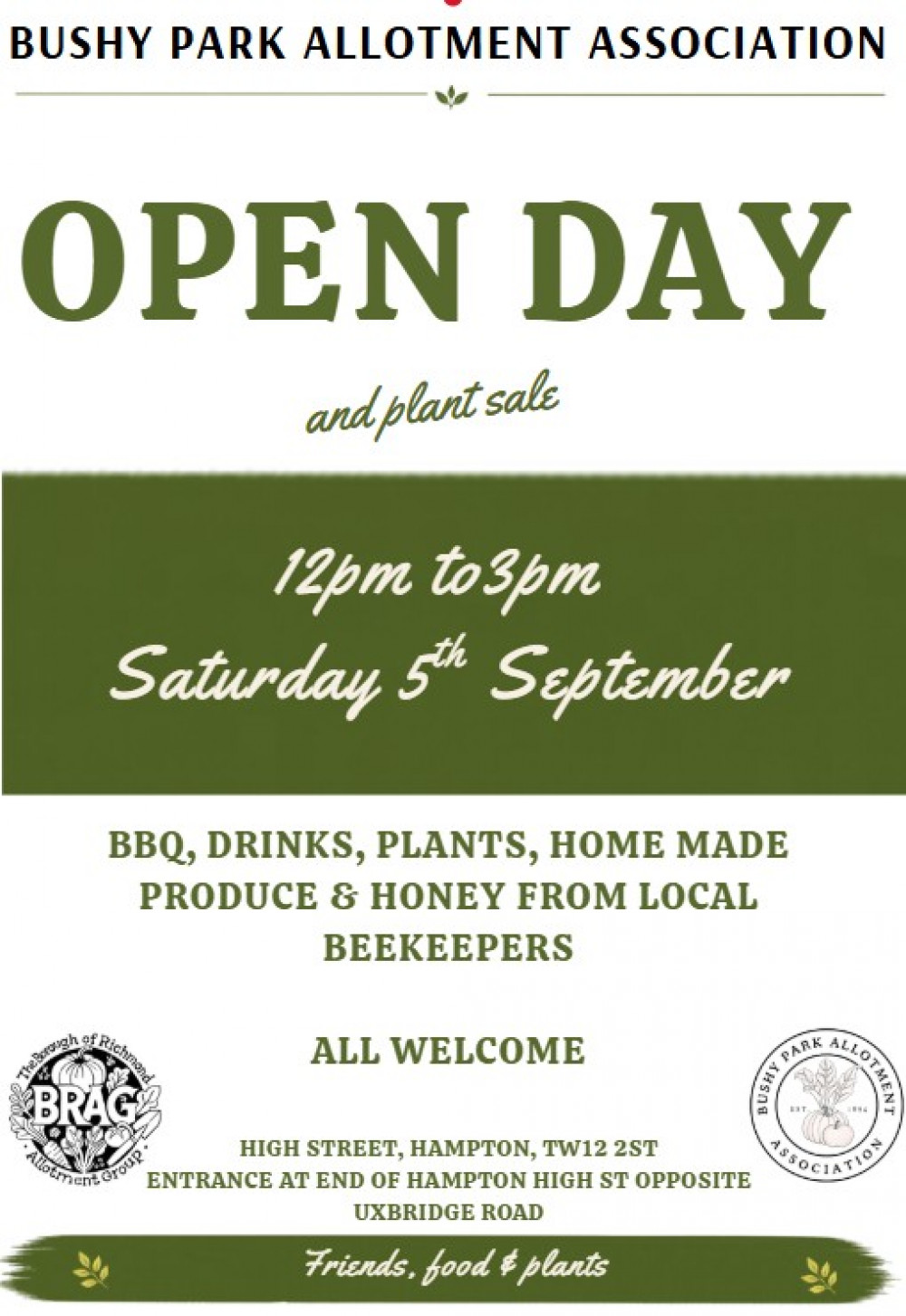 Open Day - Bushy Park Allotments