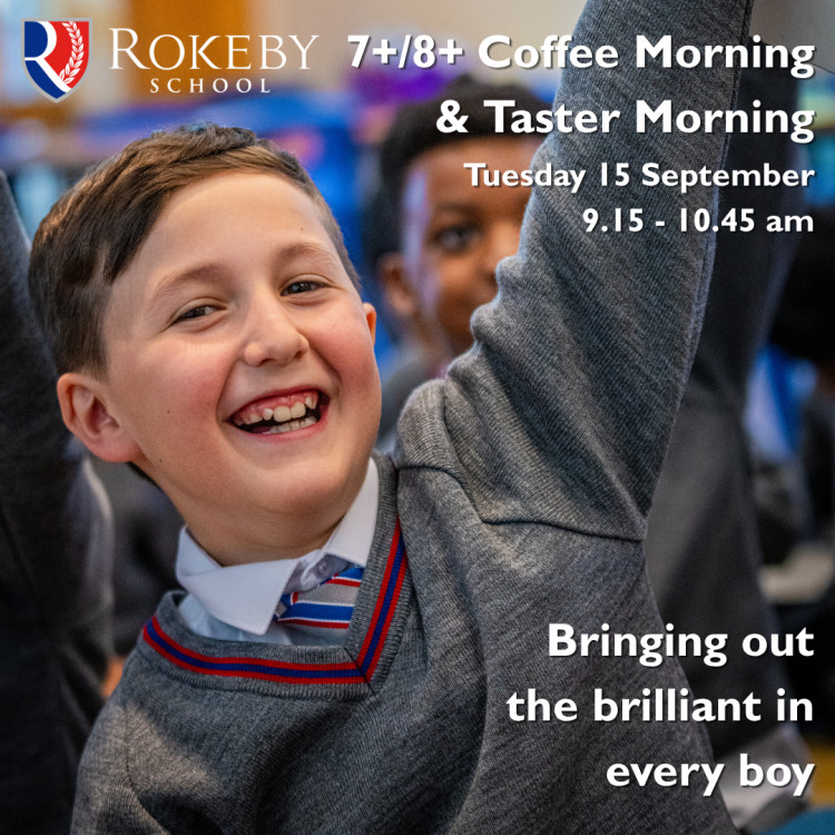 Rokeby School 7/8+ Coffee and Taster Morning