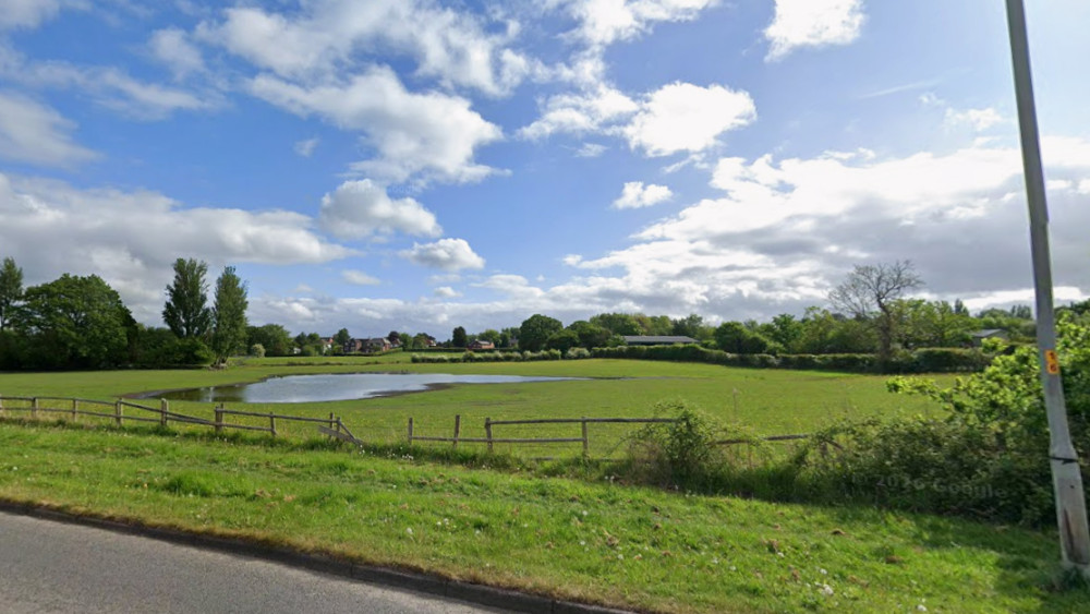 Plans have been submitted for 75 new homes on 10 acres of land in Woodford, which is currently designated as green belt (Image - Google Maps)