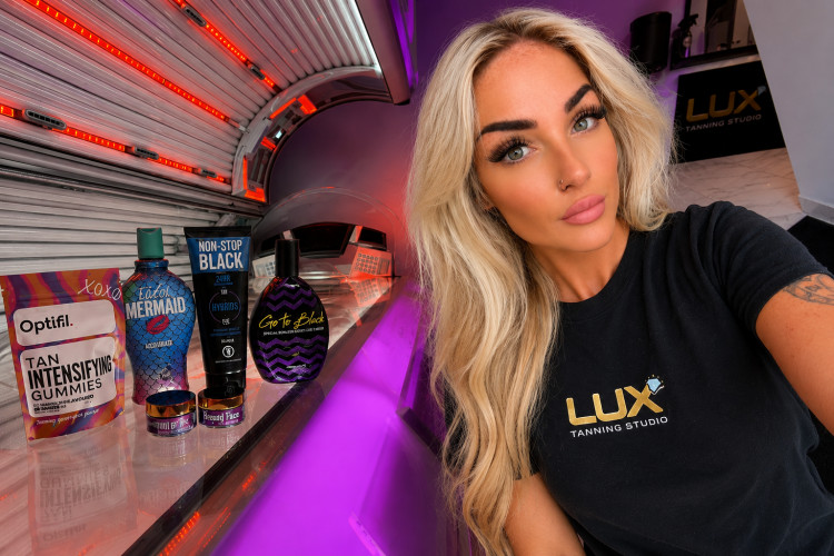 Glastonbury's Lux Tanning Studio has gone from opening its doors to an awards final in four months, but owner Gitana Kopanceva says the clients remain at the heart of it.