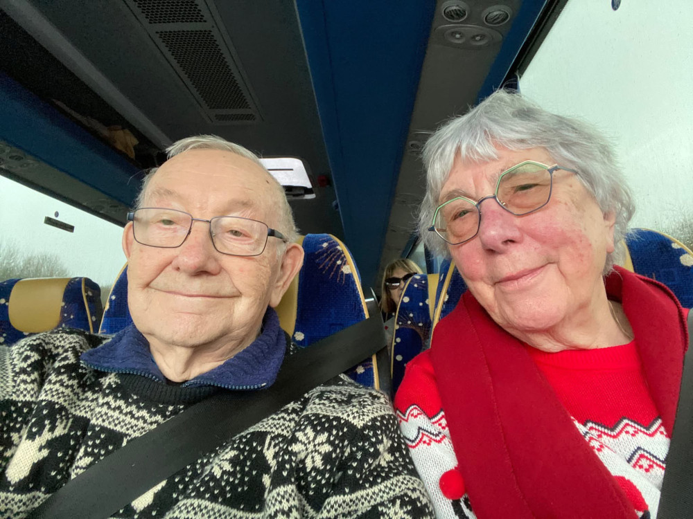 Bill and his wife Margaret helped young Silkmen players settle in the town (Credit: Macclesfield FC)