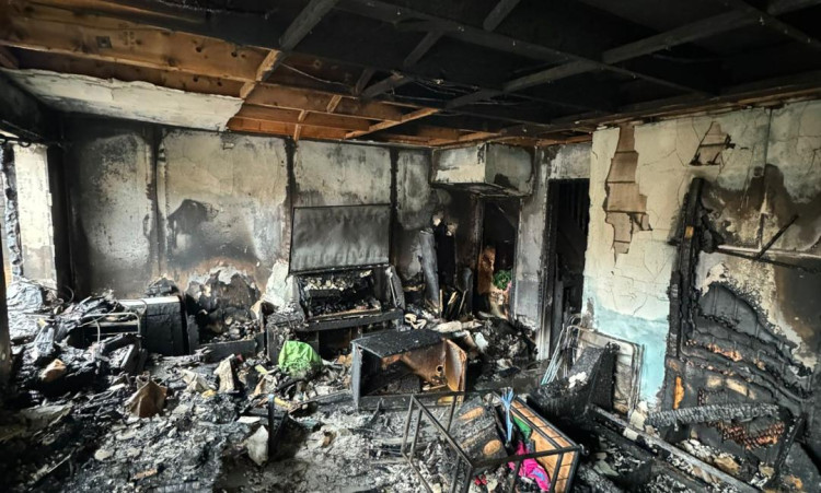 Charging up an e-scooter led to this devastation at a Basildon family's home.