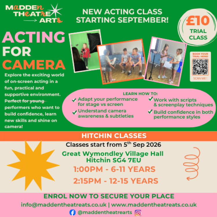 Acting for Camera Trial Session