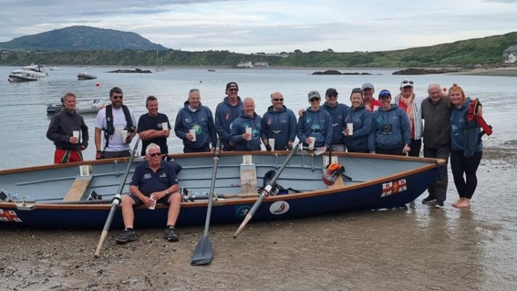Sandbach's Dave Hursthouse will be taking part in the Porthdinllaen RNLI Crewe Fundraising Triathlon on 12 September. (Photo: Porthdinllaen Lifeboat Crew in Wales)