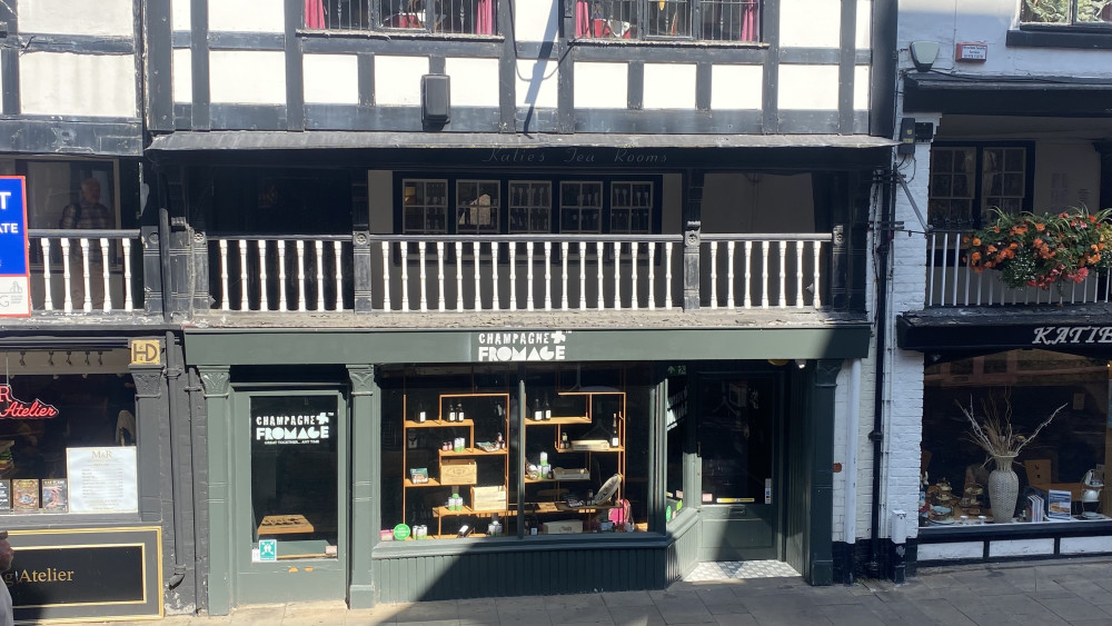 Chester's Champagne + Fromage is set to reopen later this month under new local ownership (Image: Nub News)