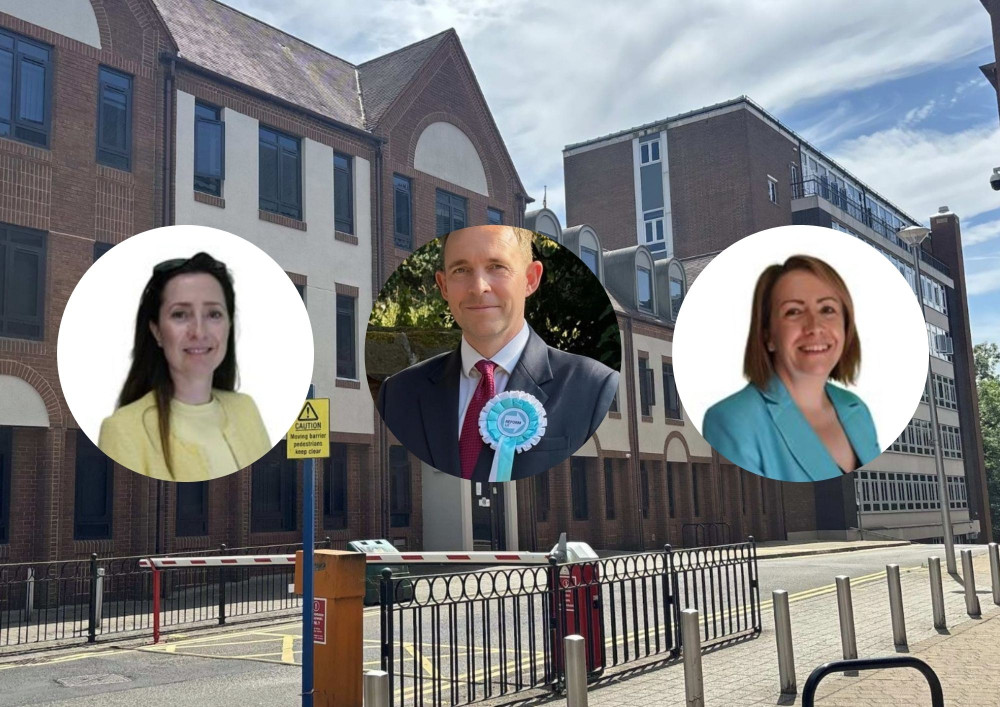 The councillor has published her resignation letter which is addressed directly to group leader Cllr Samantha Gethen (Image via Nub News, SMBC, LDRS)