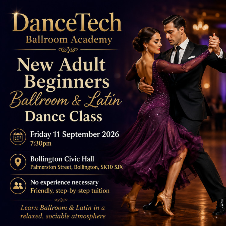 New Adult Beginners Ballroom & Latin Dance Class