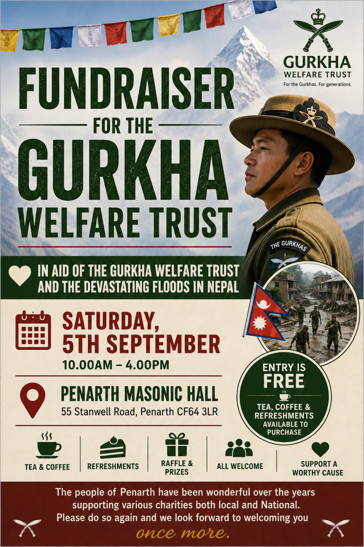 Fundraiser for Gurkha Wefare Trust 