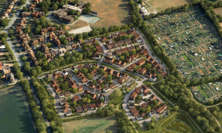 WCC highways has submitted an objection to Richborough Estate's application (image via planning application)