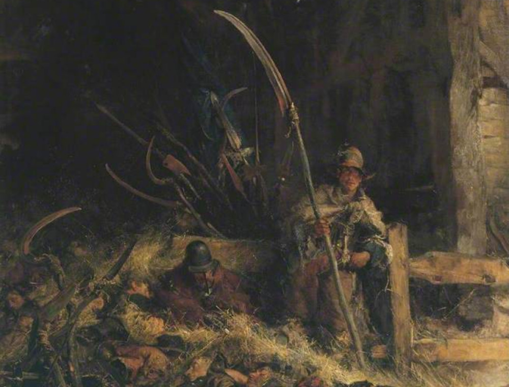The Morning of Sedgemoor by  Edgar Bundy (1862–1922) (Image: Tate)
