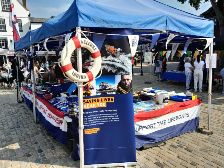 RNLI FlagDay and Stall
