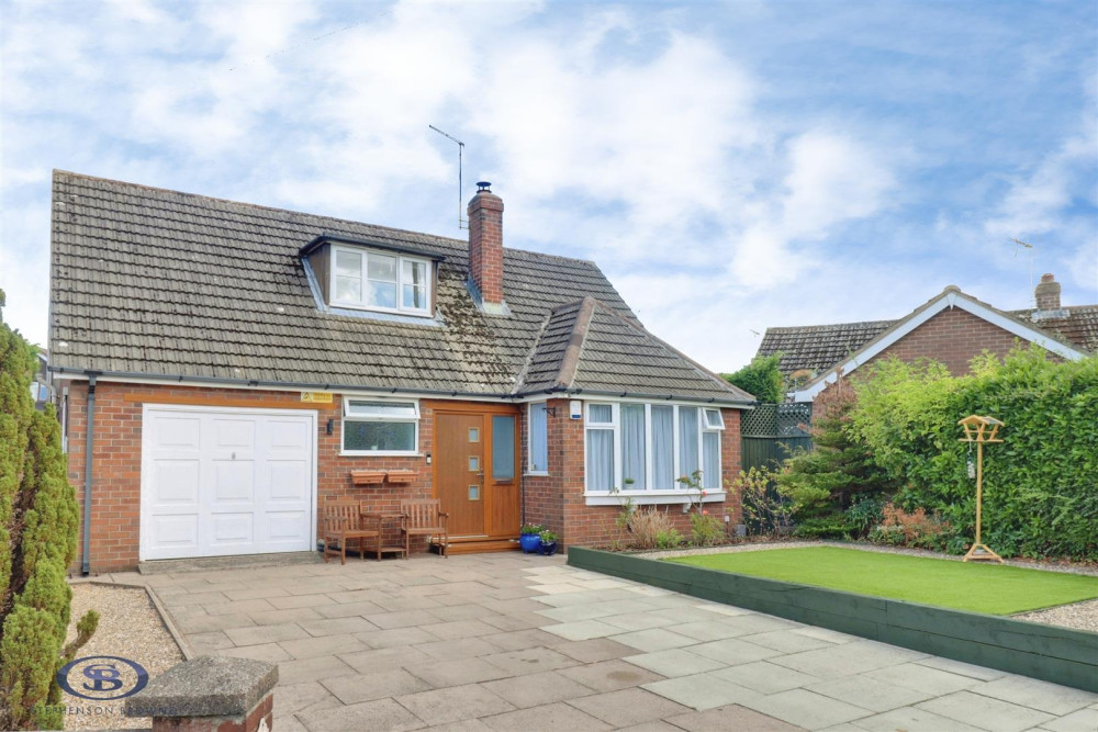 Check out this dormer bungalow in Meadow Way, Church Lawton.  (Photo: Stephenson Browne)