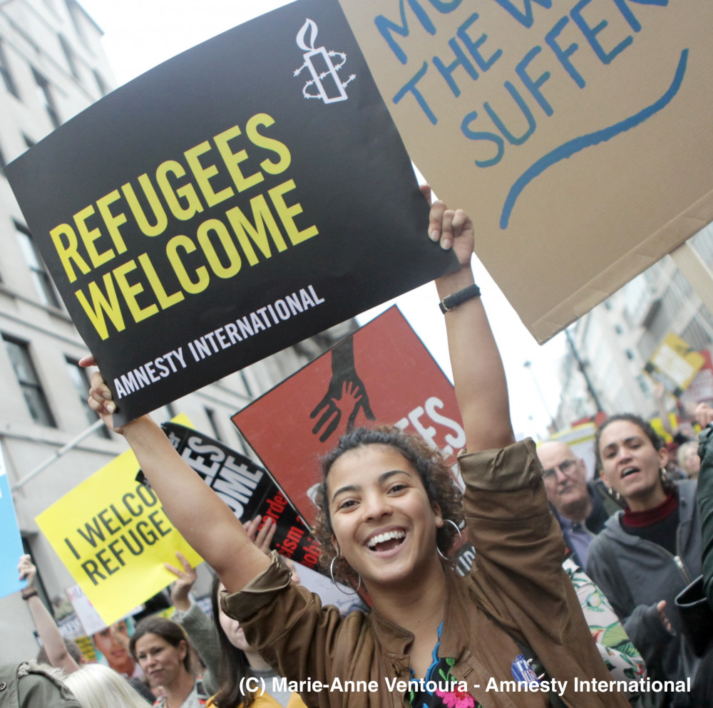 Amnesty International 'Welcome' Exhibition 