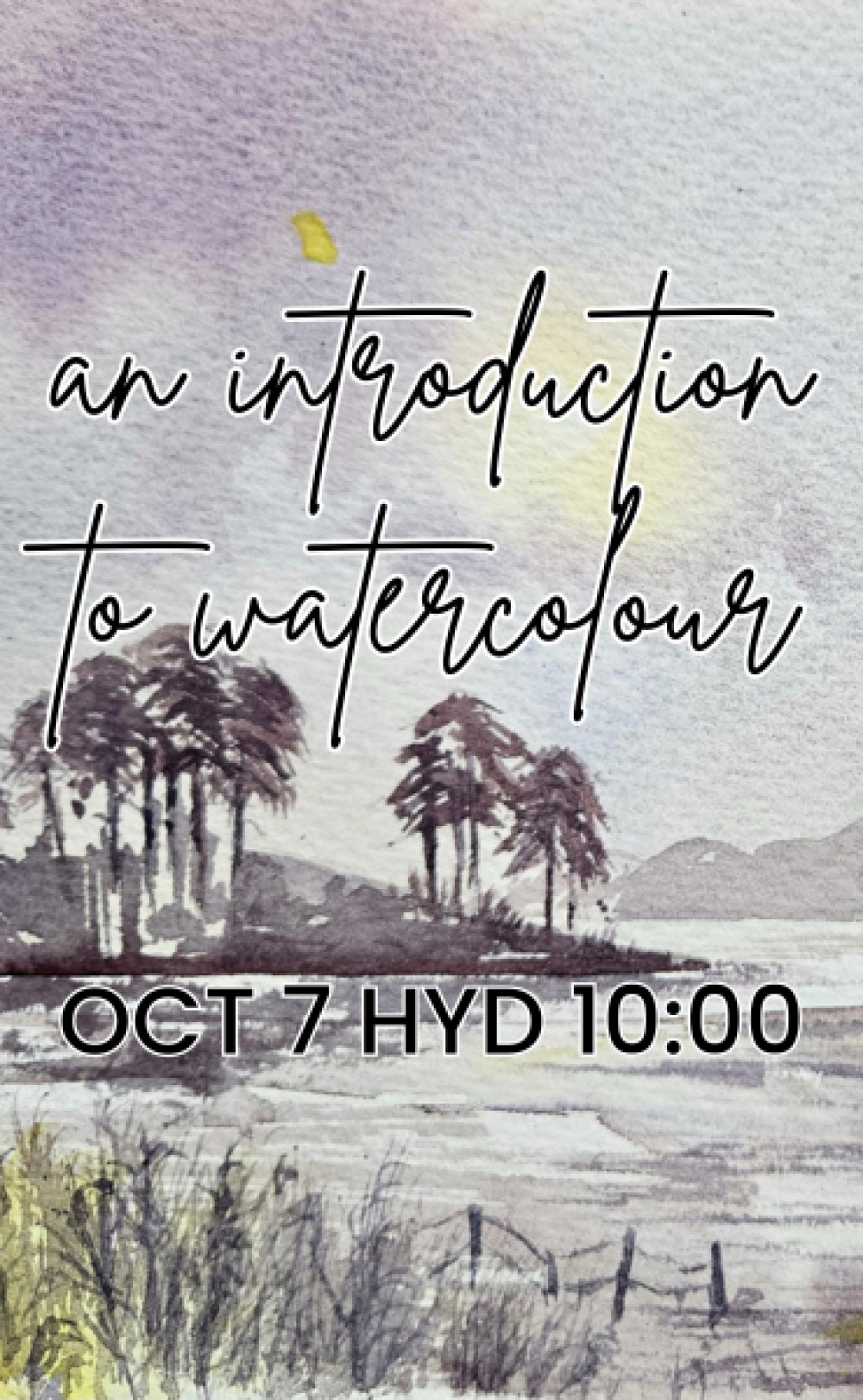 An Introduction to Watercolour - River Scene