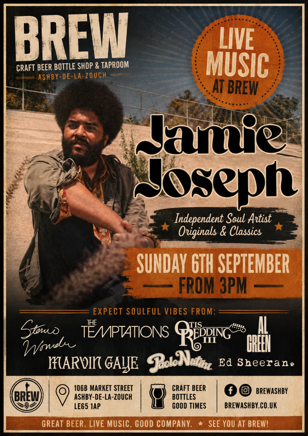 Live Music with Jamie Joseph