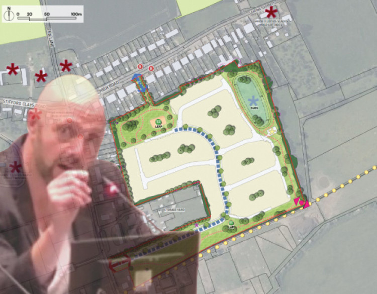 Residents, including Richard Hughes, have been at the forefront of opposition to a plan to build in Orsett's green belt.