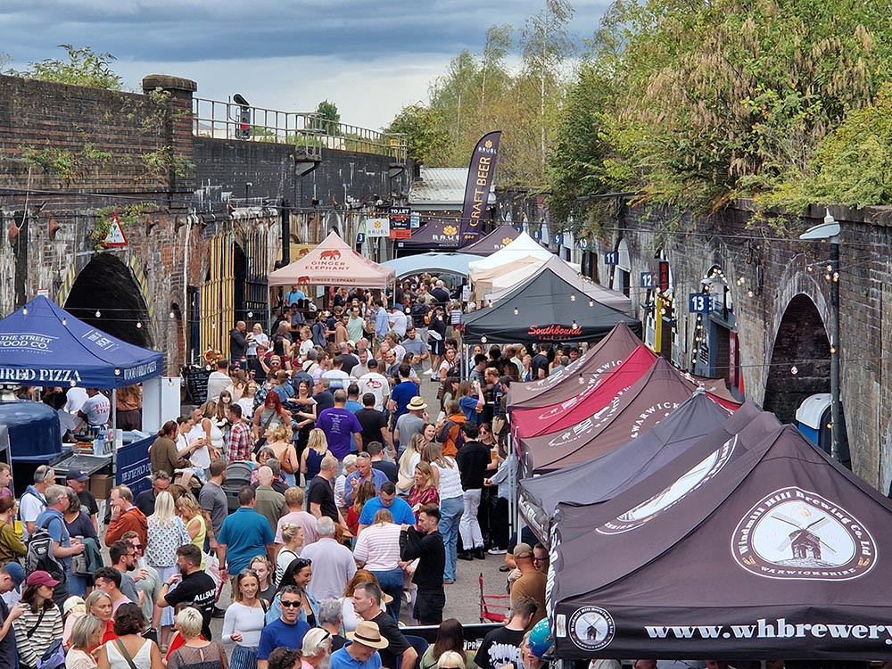 Leamington's Off the Rails festival was a huge success with hundreds attending on Sunday 30 August (image supplied) 