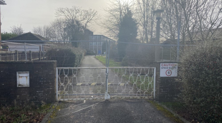 The former sixth form site at Rouncil Lane has been empty since 2023 (image by Nub News)