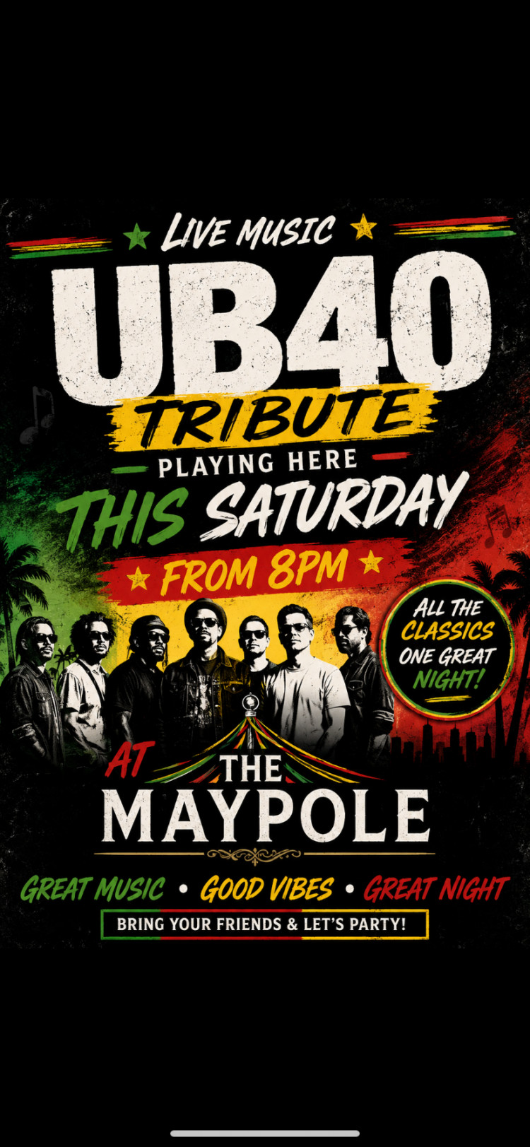 Ub40 tribute 