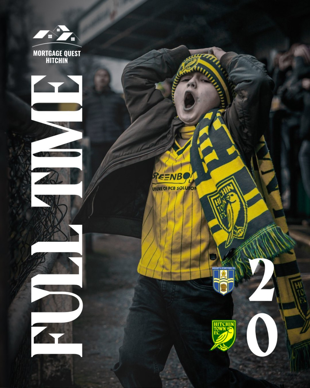 Manager Michael Jones did not hide his anger at this sub standard performance by Hitchin