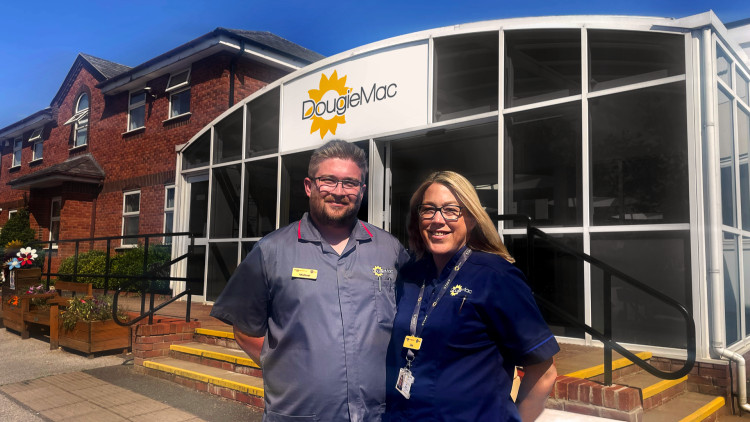 Compton Care, Dougie Mac, Katharine House Hospice and St Giles Hospice have come together in a new collaboration (image via Dougie Mac)