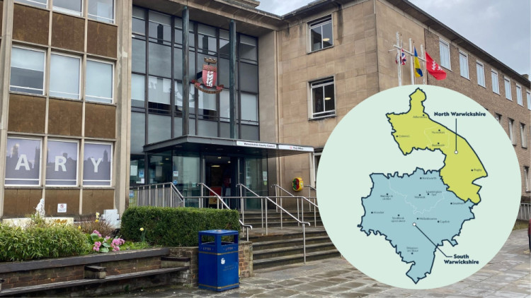 Warwickshire is set to split in half in the upcoming local government shake-up (image by Nub News / WCC)