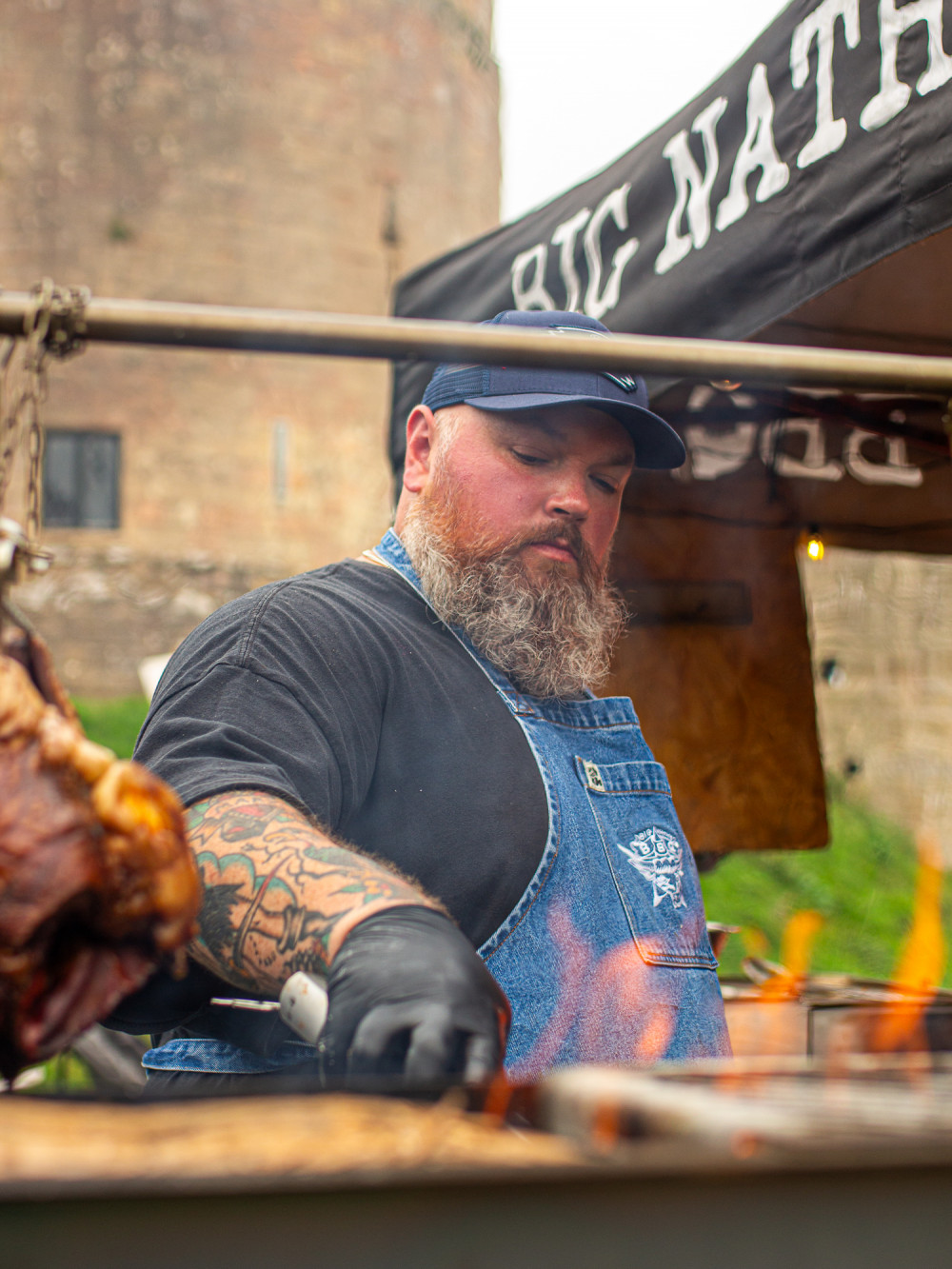 Big Nath's Fire Stage is a new attraction with fiery cooking demos on show