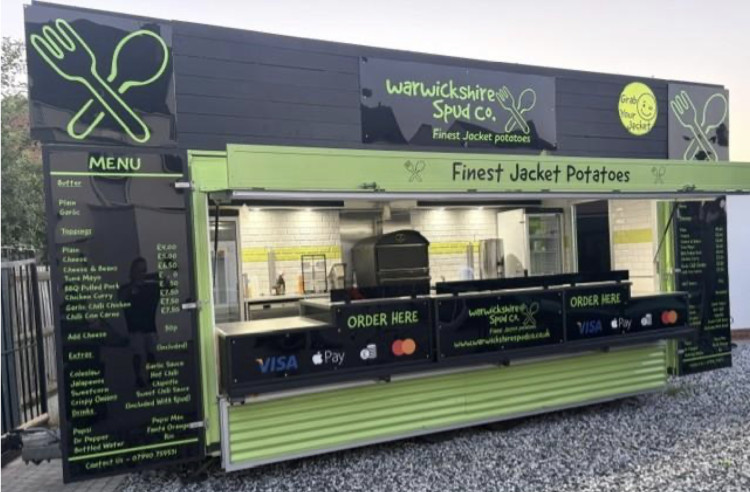 Warwickshire Spud Co. has been granted a street trading licence (image via application)