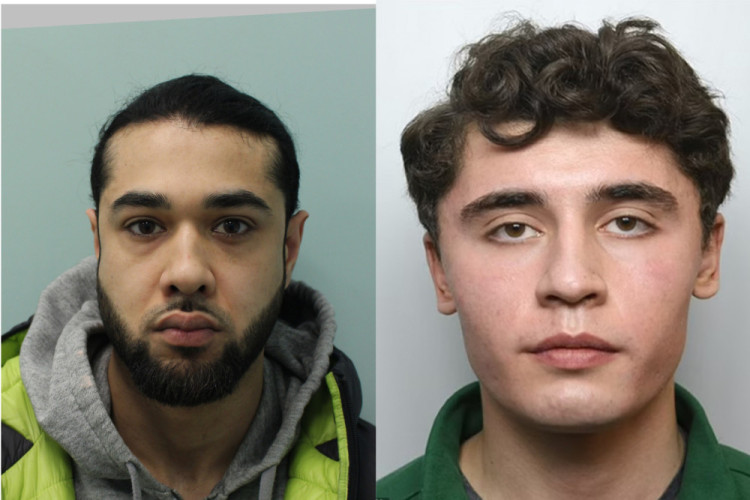 Adeel Khan (L) has been jailed for assisting former Teddington School pupil Daniel Khalife (R) after he escaped Wandsworth Prison (Credit: Met Police)