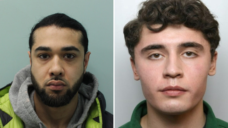 Adeel Khan (L) has been jailed for assisting former Teddington School pupil Daniel Khalife (R) after he escaped Wandsworth Prison (credit: Met Police).