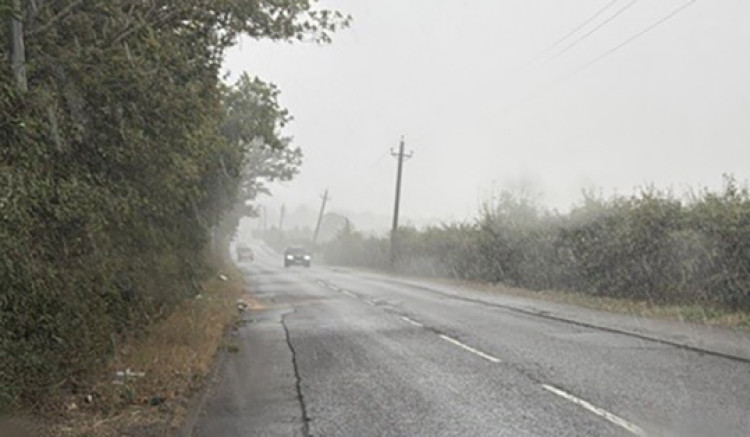 The B1420 was reopened this morning after overnight investigations. 