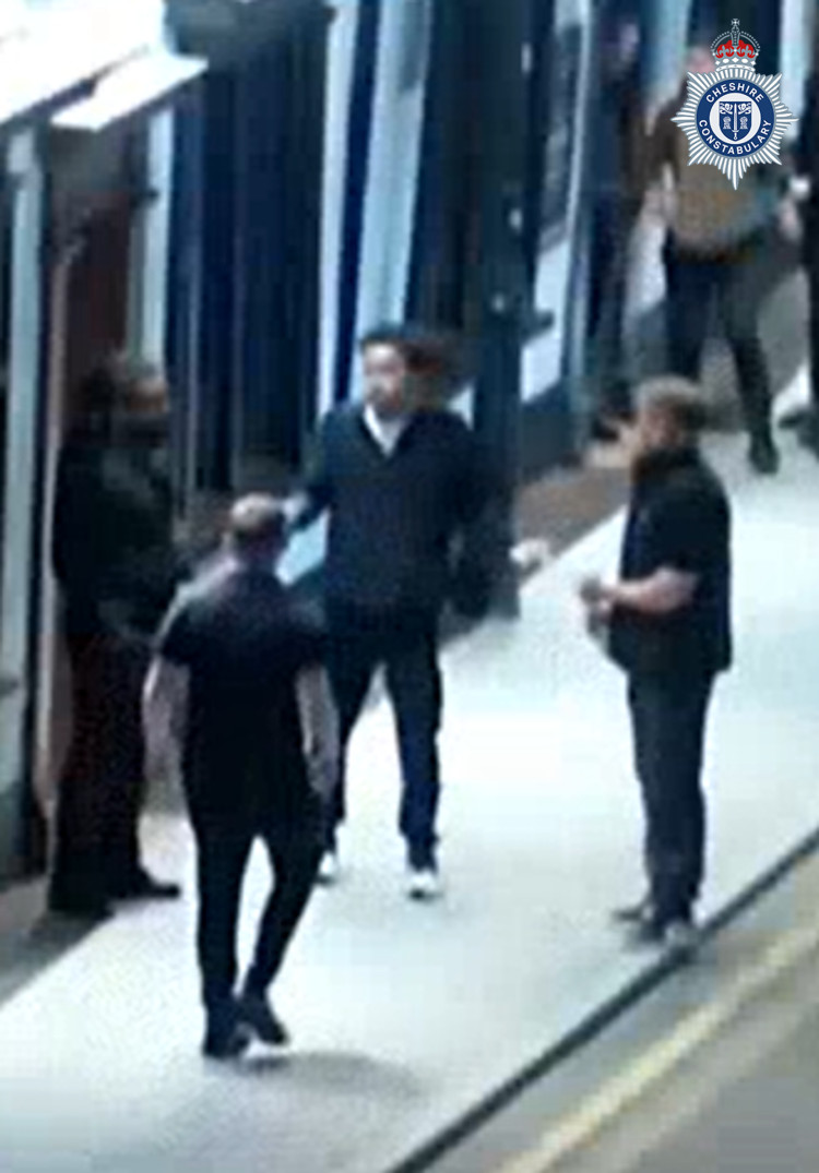 Police have released CCTV images of a man they want to speak to following a want to a serious assault at a bar in Nantwich. (Image: Cheshire Police)