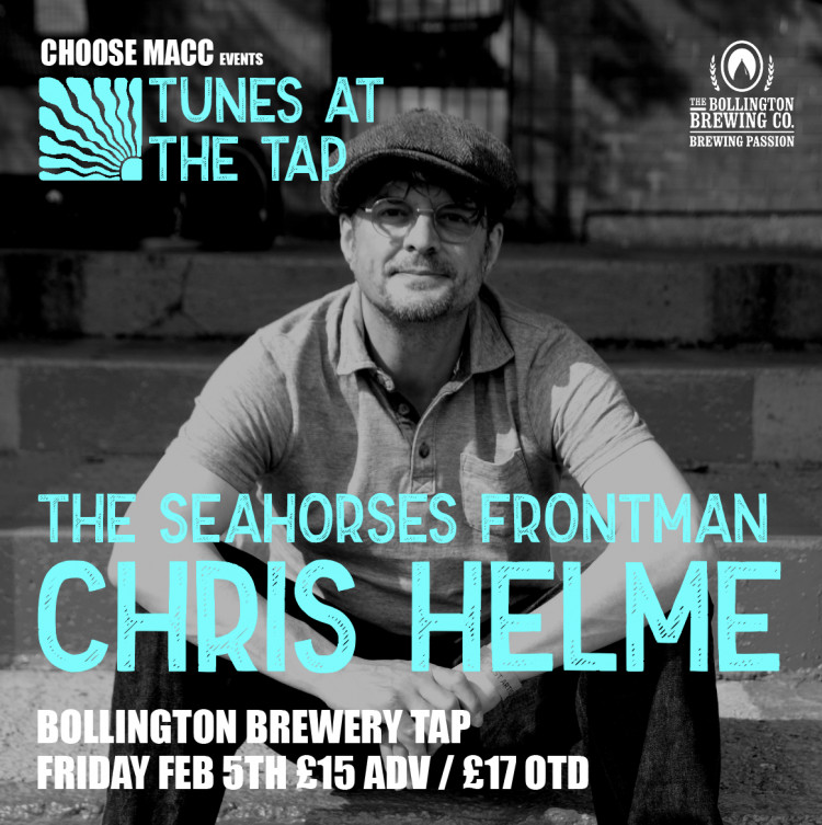 Tunes at the Tap with Chris Helme, Seahorses Front Man at Bollington Brewery Tap
