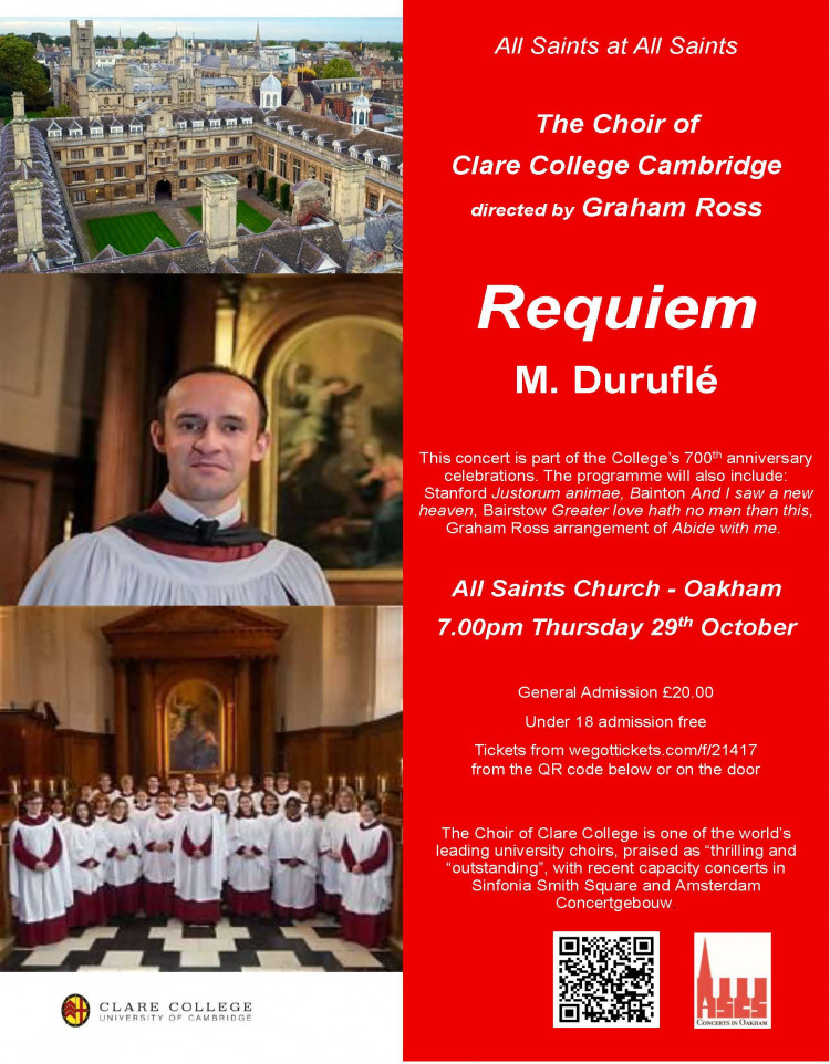 Duruflé Requiem by the Choir of Clare College, Cambridge