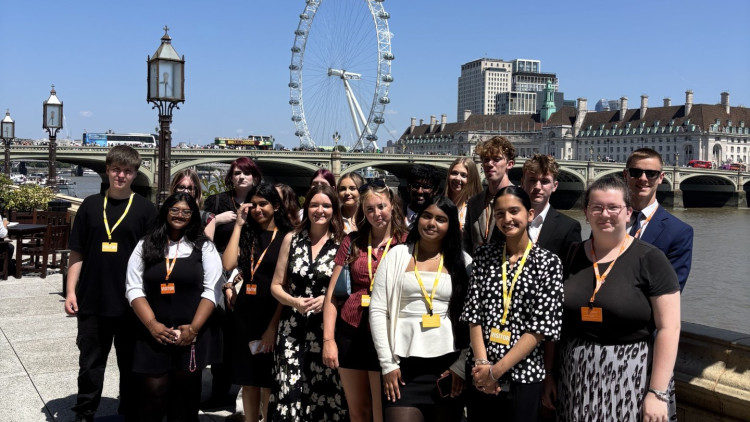 Young people attending Leigh's Summer School (image via Leigh Ingham)