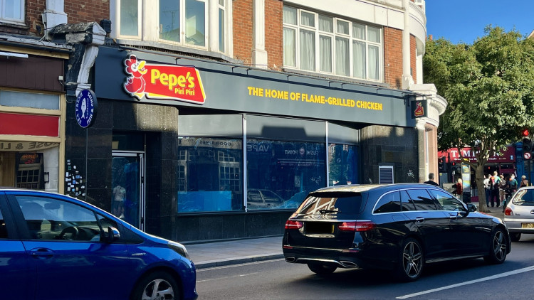 Pepe's Piri Piri is set to open on London Road, Twickenham (credit: Nub News).