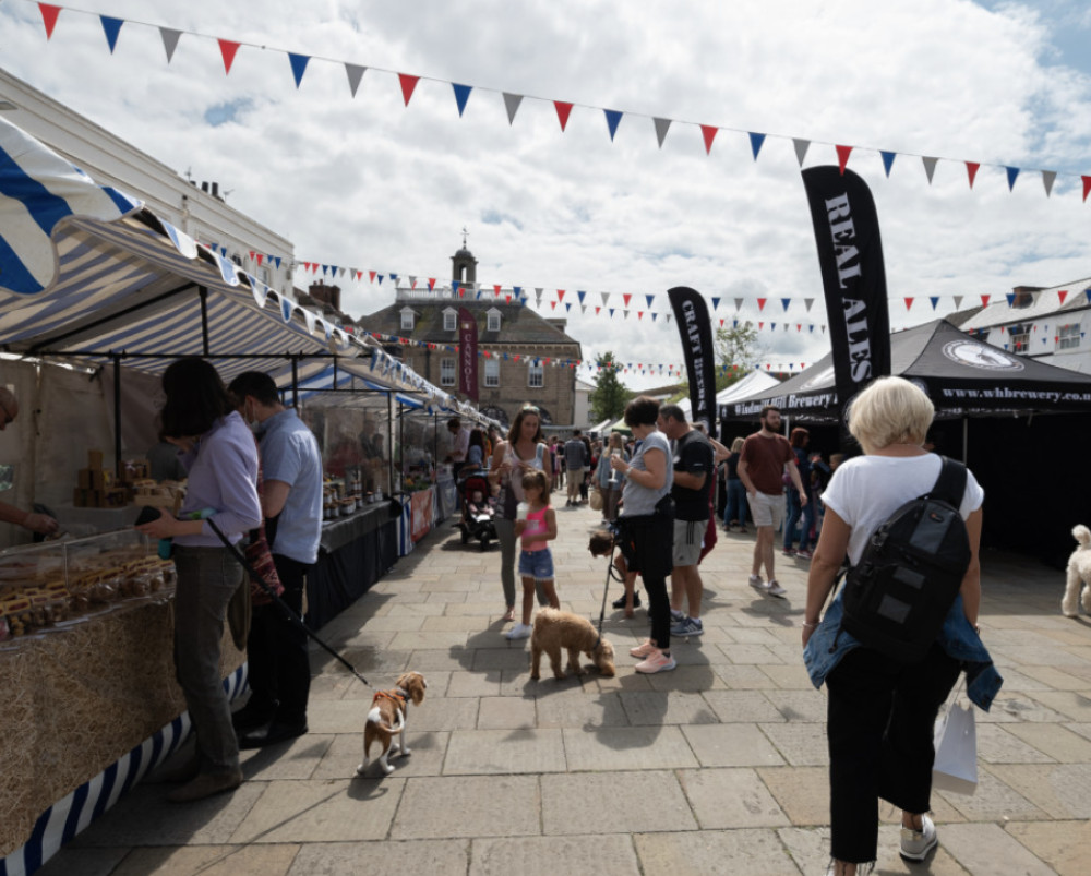 Warwick's Autumn Food Festival returns on Sunday 27 September 2026 (image via CJ's Events Warwickshire)