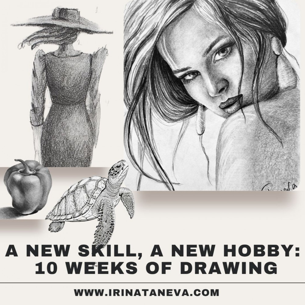 A New Skill, A New Hobby: 10 Weeks of Drawing