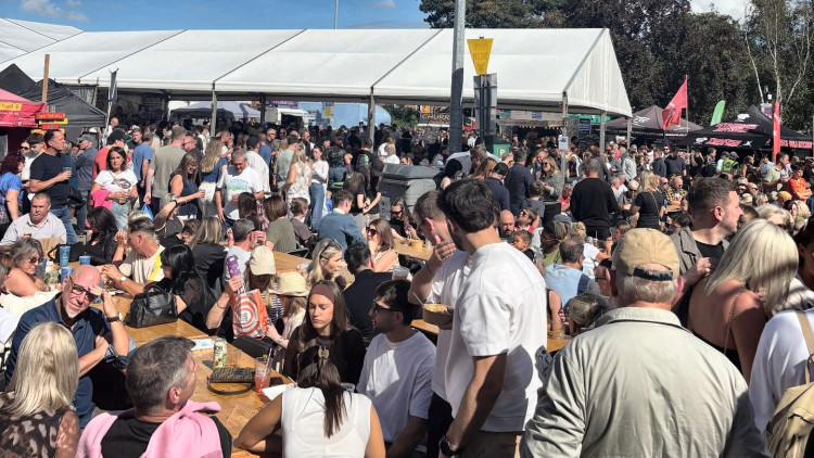 Thousands of visitors descended on Nantwich for the annual three-day festival, with food, drink, entertainment and market stalls filling the town centre (Photo: Nantwich Food Festival).