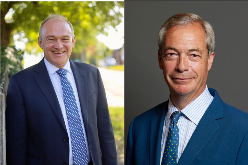 'If Reform is found guilty, these top advisors to Nigel Farage, and Nigel Farage himself, hopefully will face the full force of the law,' said the MP for Kingston and Surbiton, Sir Ed Davey (Credit: Liberal Democrats and UK Parliament)