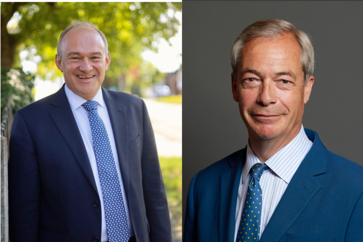 'If Reform is found guilty, these top advisors to Nigel Farage, and Nigel Farage himself, hopefully will face the full force of the law,' said the MP for Kingston and Surbiton, Sir Ed Davey (Credit: Liberal Democrats and UK Parliament)
