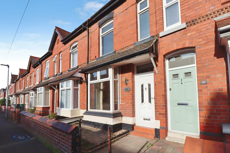 The two-bedroom house on Somerville Street, Crewe (Photo: Stephenson Browne).