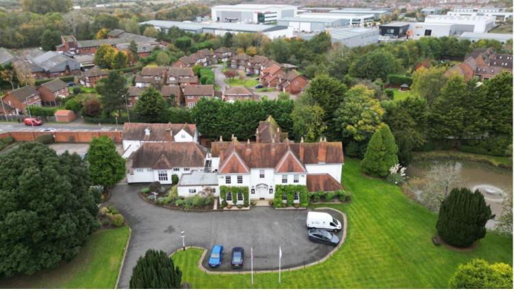 A planning application has been approved for Longbridge Manor (image via planning application)