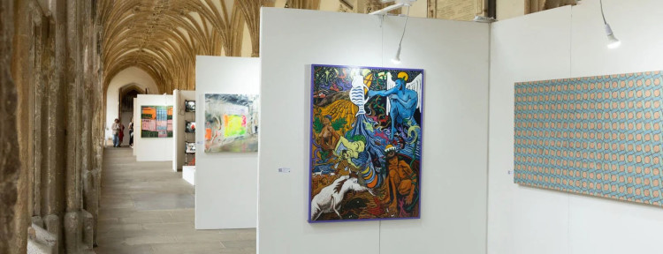 Wells Art Contemporary heads to the Cathedral next month.
