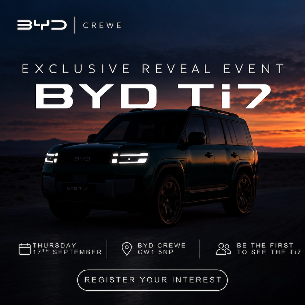 New seven-seat BYD Ti7 in BYD Crewe