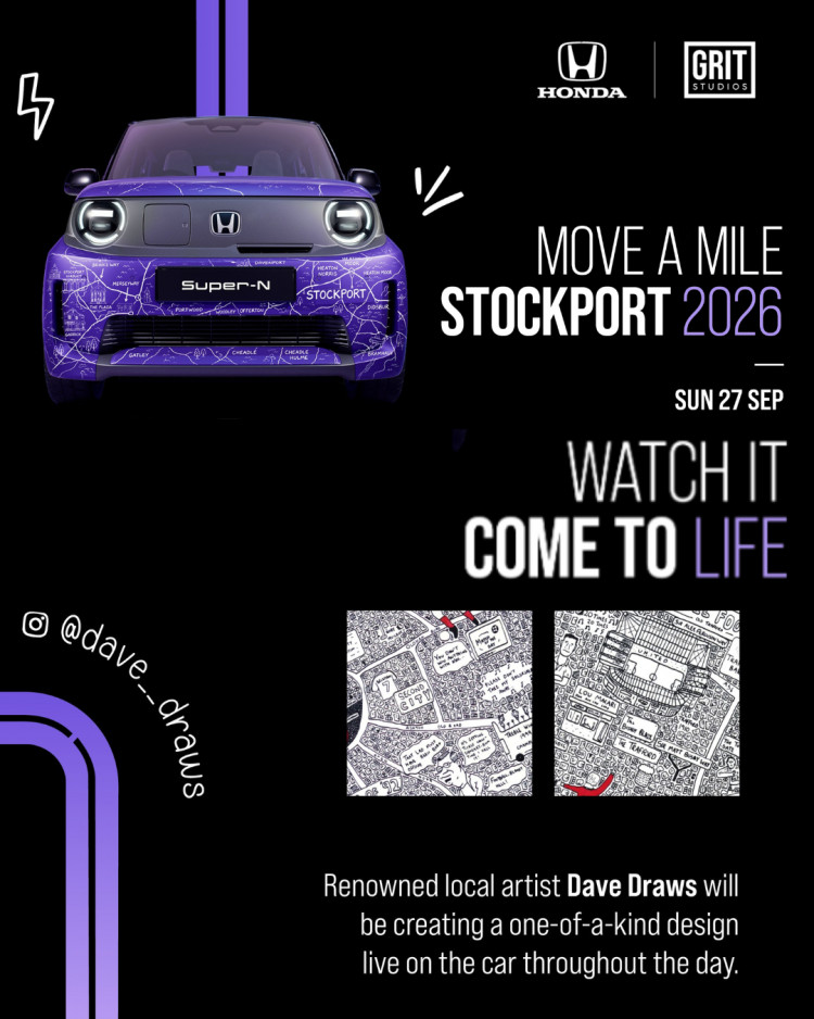 Live Drawing on The Honda Super-N!