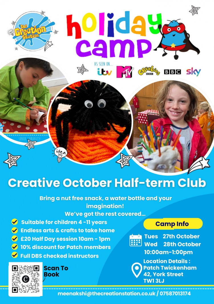 October Half term creative camp