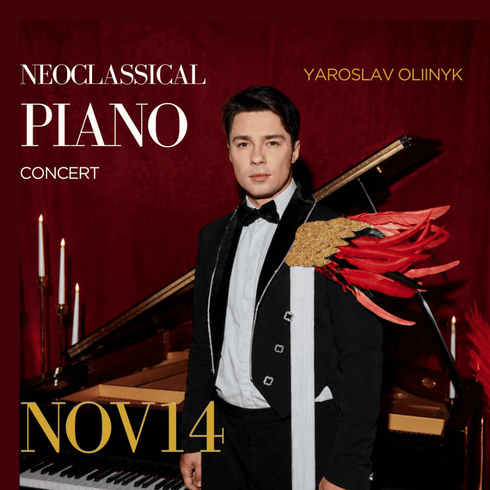 Neoclassical Piano Concert with Yaroslav Oliinyk in Oakham