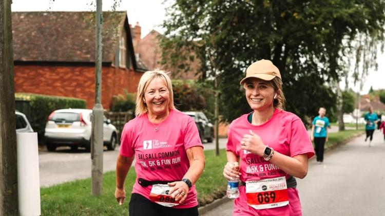 The restrictions are being put in place for the Balsall Common Fun Run, organised by The Lily Mae Foundation (Image via The Lily Mae Foundation)
